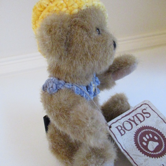 "Cocoa DeBearvoire" #904075 Retired Boyds Bear Hats and Such series - Picture 5 of 9